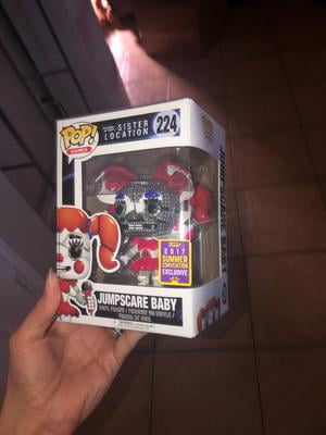  Funko Pop! Games: FNAF Sister Location- Jumpscare Funtime  Foxy-Collectible Figure - Summer Convention Exclusive : Toys & Games