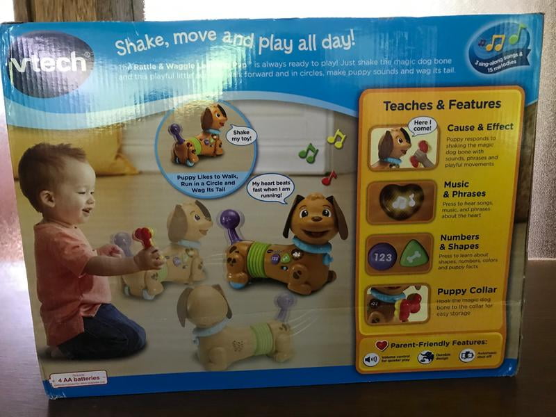 vtech walk and wiggle pup