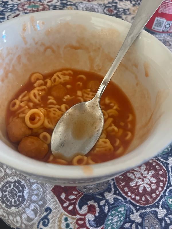 6 pack) SpaghettiOs Super Mario Bros Canned Pasta with Meatballs