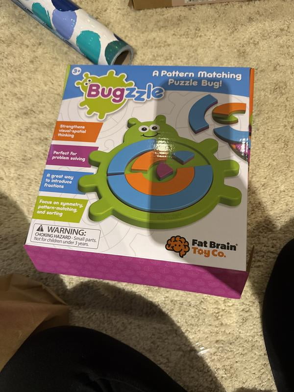 Fat Brain Toys Bugzzle Educational Game for Kids, Fraction