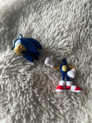 J&G Sonic Toys,2.3 Inches Tall Sonic the Hedgehog Mini Action Figures ...