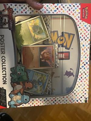 Pokemon TCG: Scarlet & Violet 151 Poster Collection Box with 3 Booster Packs - Walmart.com Pokemon TCG: Scarlet & Violet 151 Poster Collection Box with 3 Booster Packs - Walmart.com