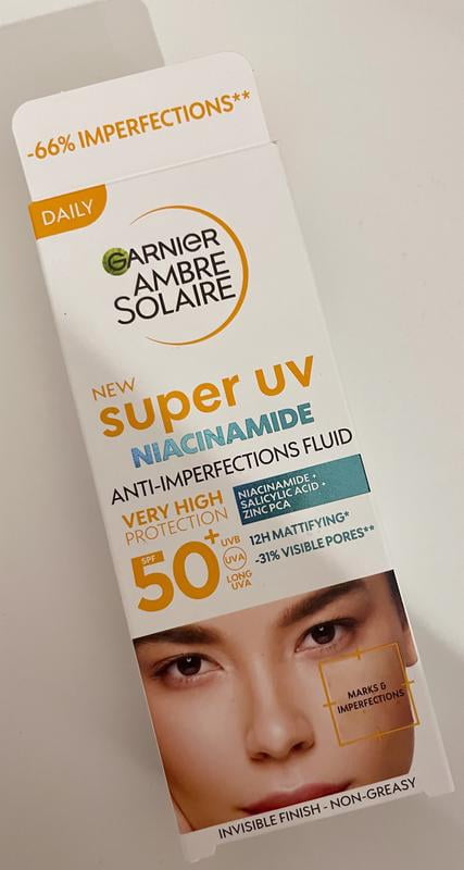 Garnier Ambre Solaire Super UV Niacinamide Facial SPF50+ Cream