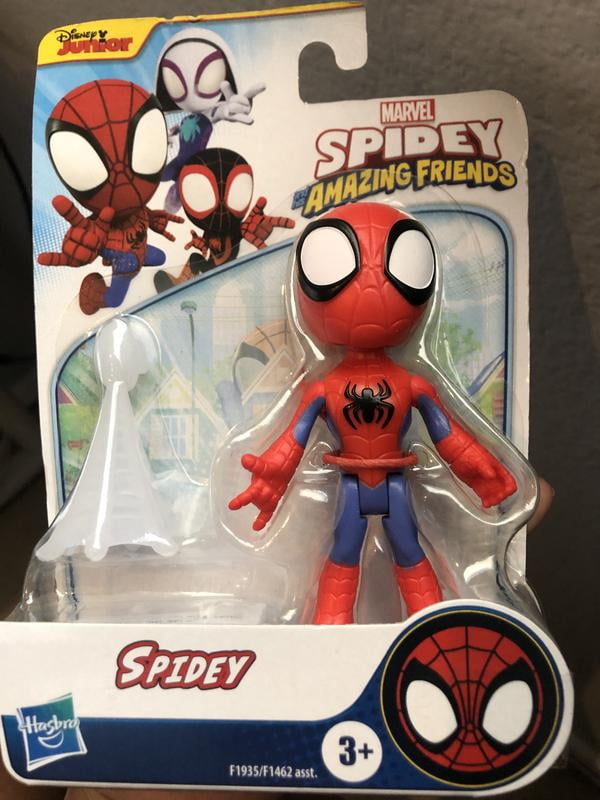 Figurine Marvel Spidey And His Amazing Friends - Miles Morales 10 Cm - 5 Points D'articulation - Pour Enfants