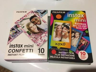 FujiFilm Instax Mini Film 40 Pellicules Color - Pour Appareils Instax Mini 8/9 Et Compatibles