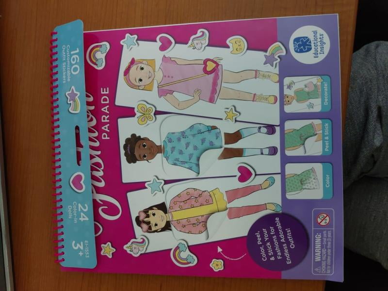 Educational Insights® Papercraft Sweet Boutique Paper Dolls Kit