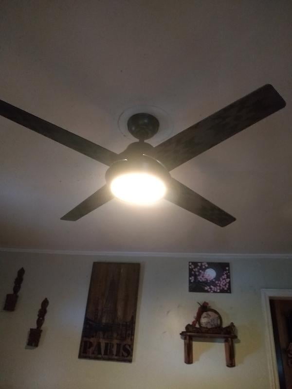 Hunter Pendleton 54 Led Pendleton 54 4 Blade Indoor Ceiling Fan Walmart Com Walmart Com
