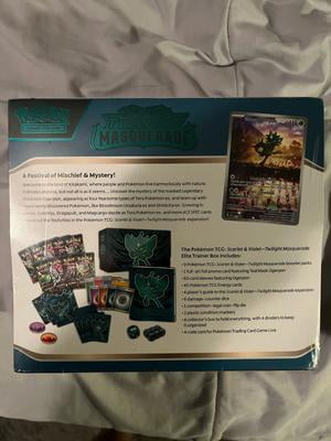 Pokemon TCG: Scarlet & Violet - Twilight Masquerade Pokemon Center Elite  Trainer Box Teal Mask Ogerpon - Walmart.com