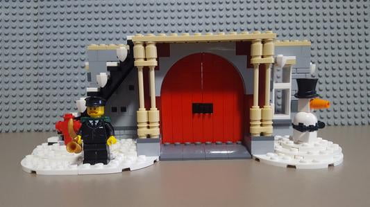 lego winter village fire station 10263