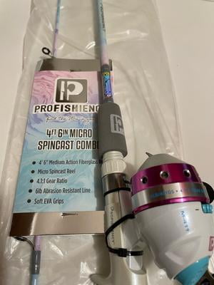 ProFISHiency, Fishing Rod and Reel Combo, 7‚Äô6‚Äù Krazy Baitcast