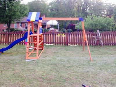 dayton swing set model 65014