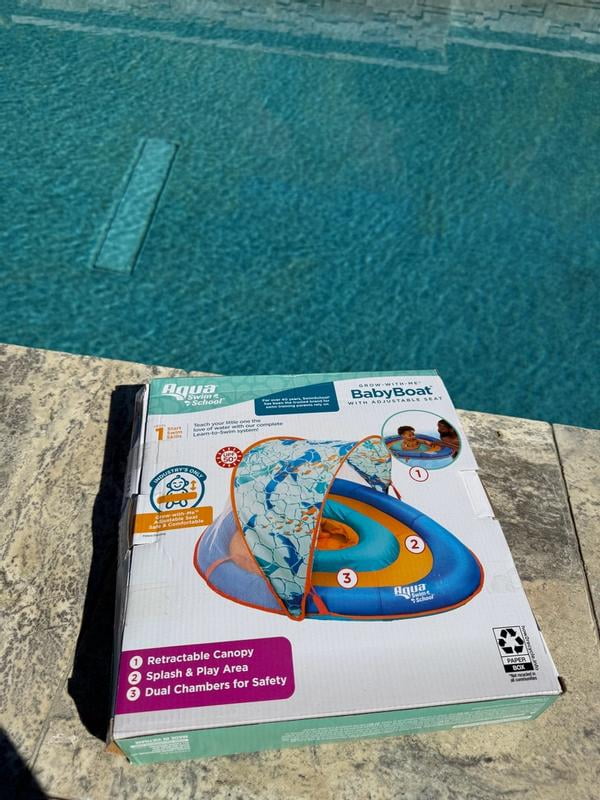 Kiddie Pool Buy SwimSchool Fun Fish BabyBoat In Pink By Aqua