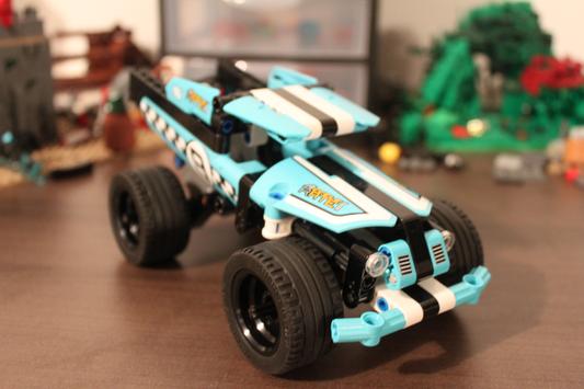 lego technic stunt truck 42059 vehicle set