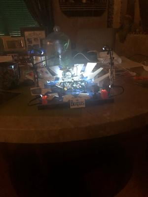 MEGA The Beatles Building Toy Kit with Lights, 681 Pieces