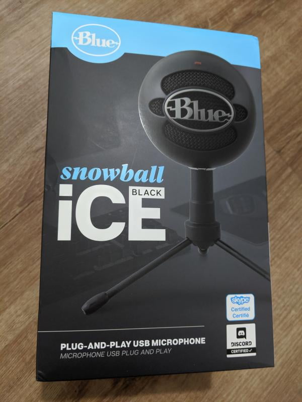 Blue Snowball iCE USB Condenser Microphone with Cardioid Polar