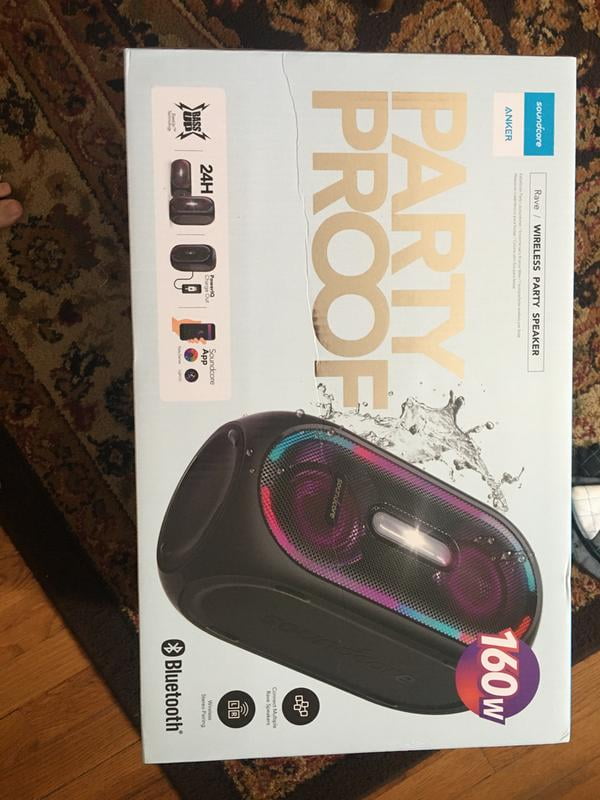 rave speaker walmart