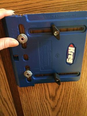 Kreg KHI-Pull Cabinet Hardware Jig : : Tools & Home