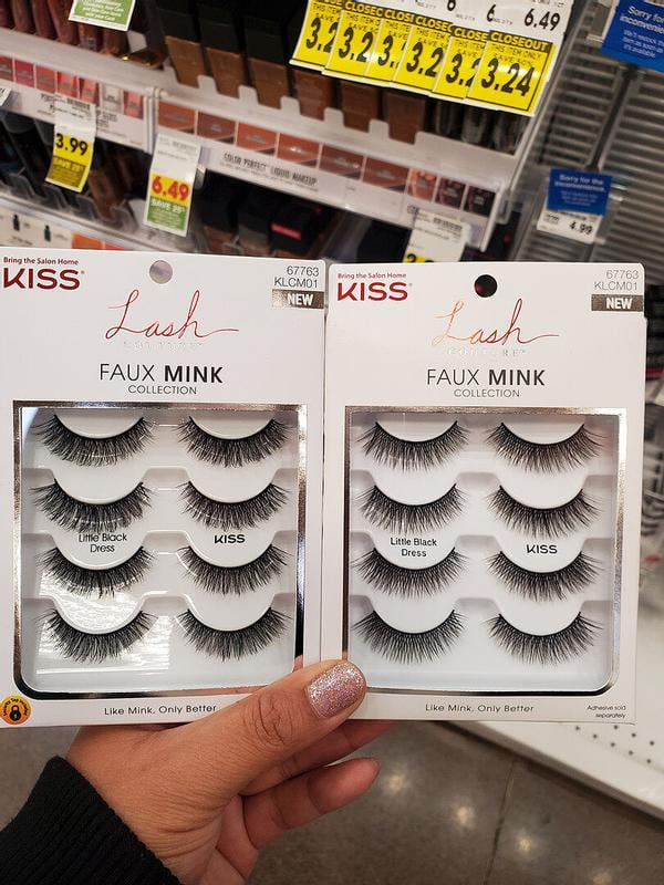 KISS Lash Couture Faux Mink Collection - Little Black Dress - 4 Pairs -  Walmart.ca