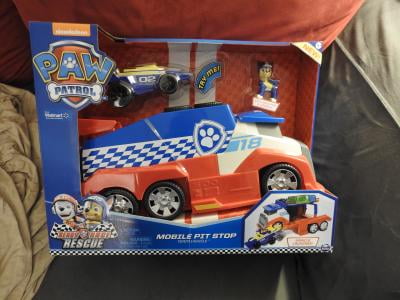 paw patrol mobile pit stop team vehicle