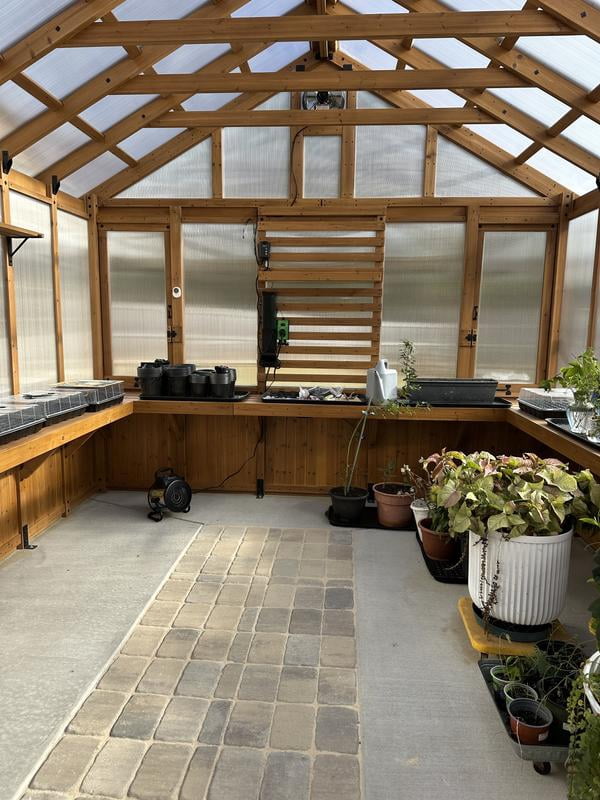 専用ページ超希少 エベレストベースキャンプ付近産 ファーデンクォーツ32.18g Backyard Discovery Bellerose Cedar Greenhouse - Samsclub.com