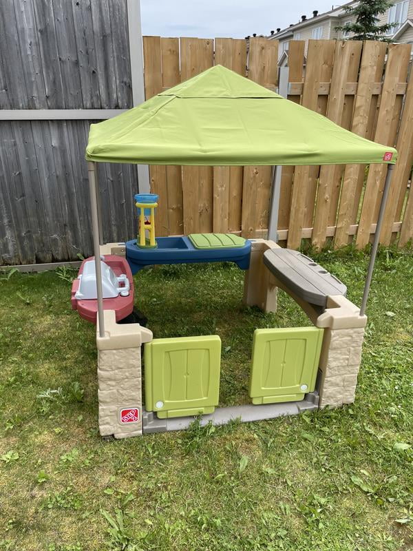 Top step2 all around playtime patio with canopy playhouse toys r