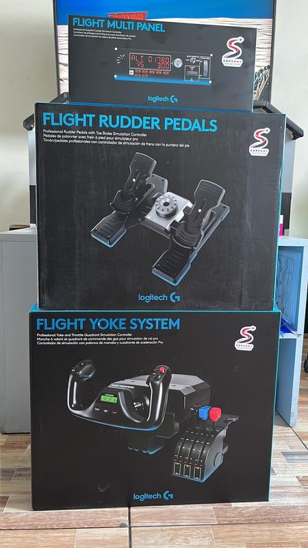 Logitech G Saitek PRO Flight Yoke System for PC and Mac 945000023