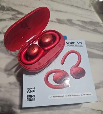 Soundcore Sport X10, True Wireless Bluetooth 5.2 Earbuds, Workout