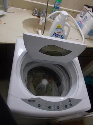 danby portable washing machine with agitator