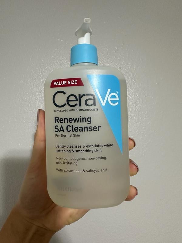 2 Pack - CeraVe Renewing SA Cleanser 8 oz - Walmart.com
