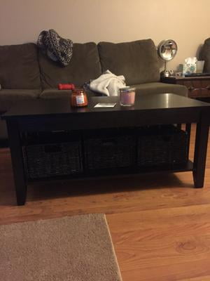 Winsome Wood Morris Coffee Table With 3 Storage Baskets Espresso Winsome Wood Morris Coffee Table With 3 Storage Baskets Espresso Finish