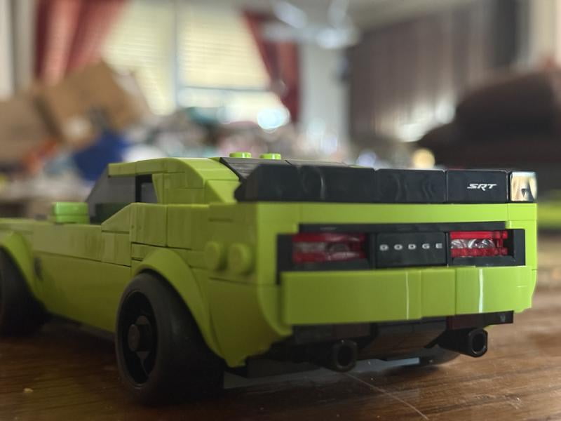 CHALLENGER3点セット LEGO Speed Champions Dodge Challenger SRT Hellcat Sports Car Toy