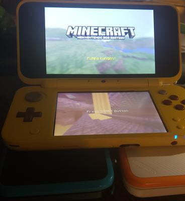 nintendo 2ds xl minecraft