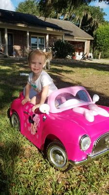 minnie mouse 6v car