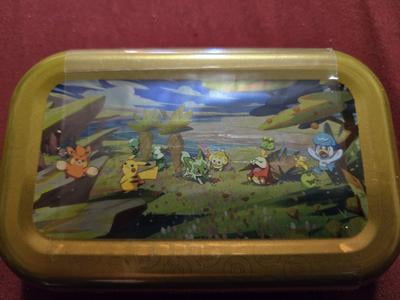 Pokemon Paldea Friends Mini Tin - PAWMI & LECHONK (2 Packs, 1