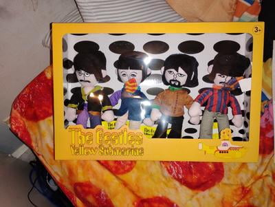 The Beatles Yellow Submarine Band Member Plush Box Set - Walmart.com