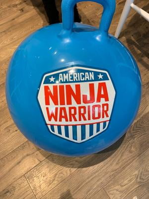 ninja warrior bounce ball