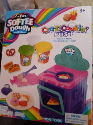 Cra-Z-Art Softee Dough Cra-Z-Kitchen Activity Kit with Many Colors