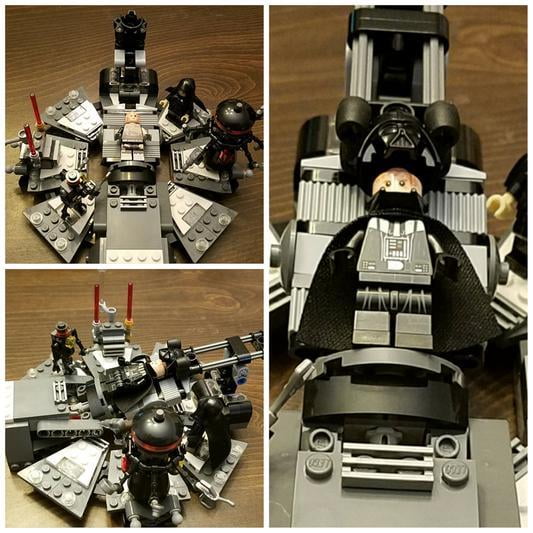 Darth Vader Transformation Construction Toy