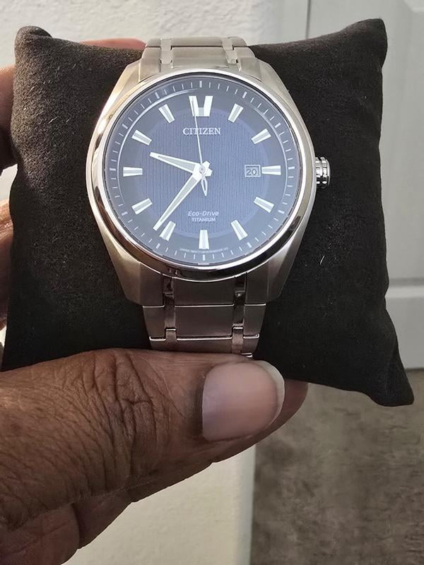 Citizen Eco-Drive Sport Luxury Super Titanium Bracelet Watch, 43mm