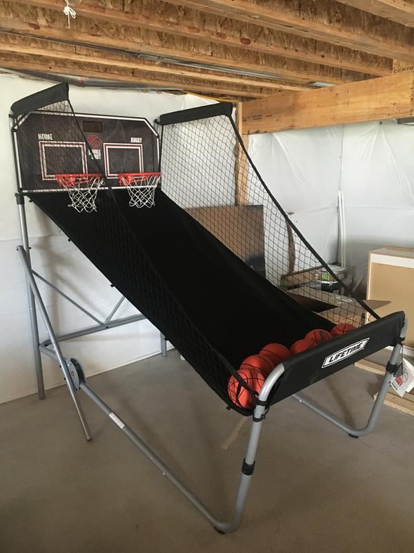 Lifetime 2 Player Plug-In Basketball Arcade Game with 12 Games Included