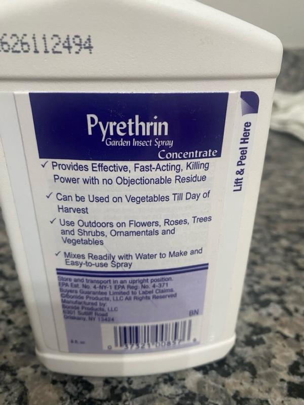 BONIDE Pyrethrin Insect Killer Liquid Concentrate 16 oz for Garden and Yard  Pest Control - Walmart.com