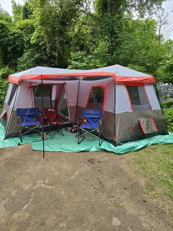 Ozark Trail 16' x 16' Instant Cabin Tent, Sleeps 12, 55.2 Ozark Trail 16' x 16' Instant Cabin Tent, Sleeps 12, 55.2