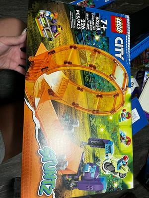 LEGO, City Stuntz Smashing Chimpanzee Stunt Loop, Set 60338