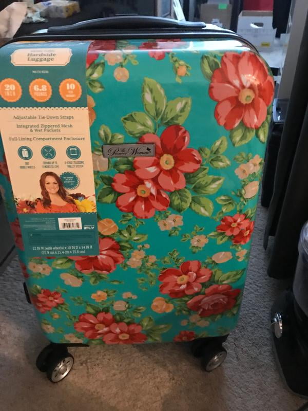 pioneer woman suitcase walmart
