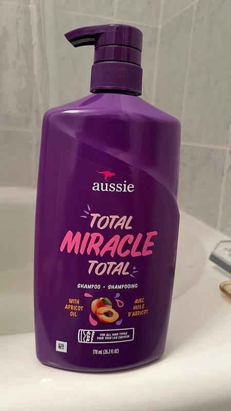 Aussie Total Miracle 7N1 Shampoo – 4 Flaschen à 26,2 Fl. Oz (4er Pack), Für Starkes, Glänzendes & Geschmeidiges Haar