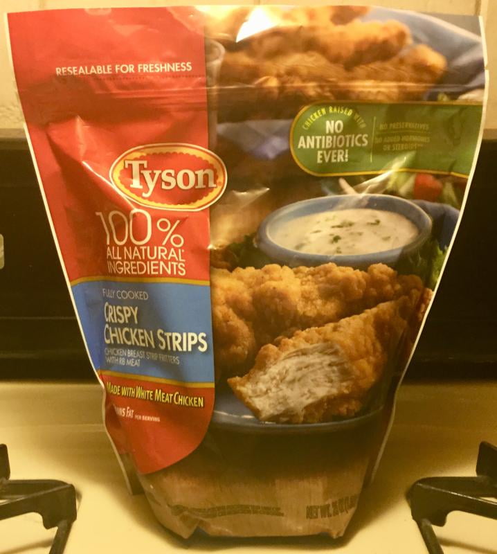 Tyson Fully Cooked Crispy Chicken Strips 40 Oz Frozen