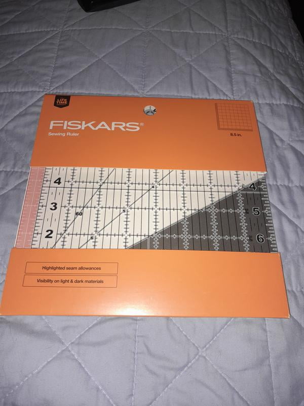 Set 2 Righelli Quadrati In Acrilico Fiskars – 16 Cm E 31 Cm – Per Quilting E Taglio Tessuti - 5