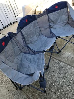 triple folding camping chair