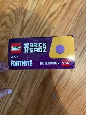 LEGO Fortnite BrickHeadz Brite Bomber Building Set, 151 Pieces