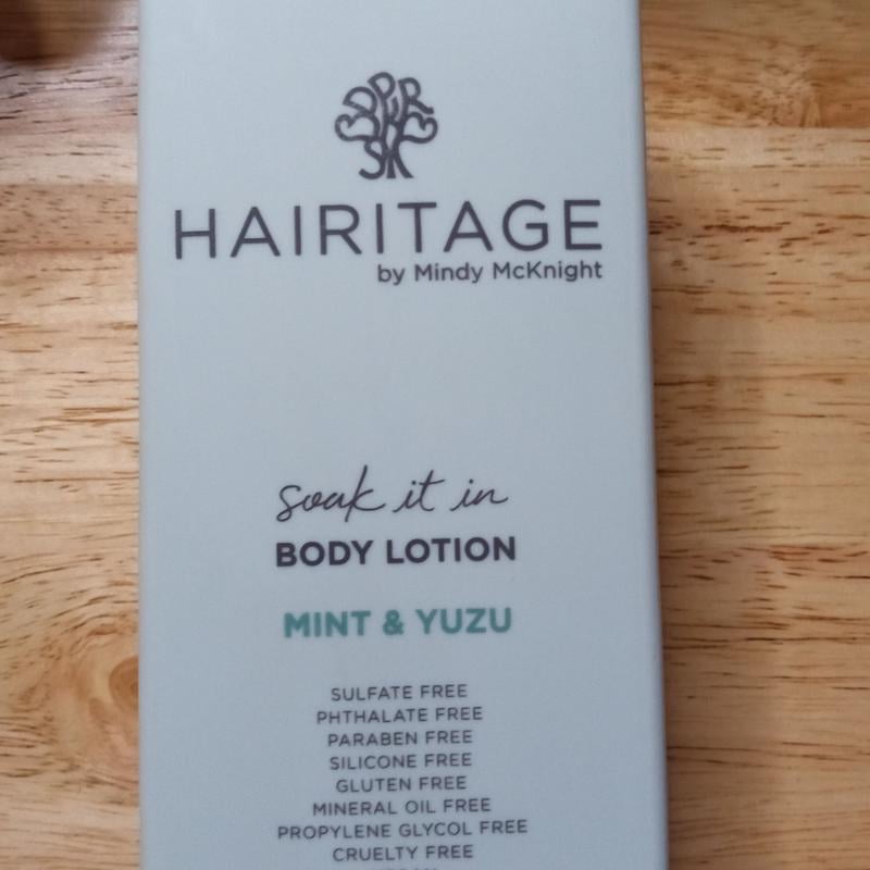 Hairitage, Body Lotion, 14 fl oz, Mint & Yuzu Scented - Walmart.com